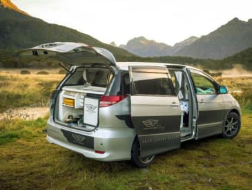 Der Dream Sleeper Mini von Spaceships in Neuseeland