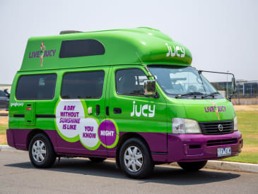 Auf Tour mit dem Condo von Jucy Australien