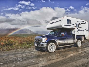 Unterwegs mit dem Truck Camper von Fraserway RV Kanada