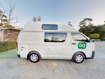 Funktional und praktisch, der 2-Bett Hi Top von Go Cheap, Australien