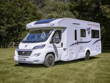 Unterwegs mit den Navigator von Just go Großbritannien