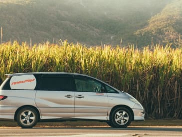 Unterwegs mit dem Alpha Camper  von Spaceships Australien
