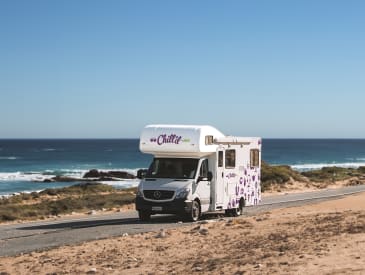 Auf Tour mit dem Chill`d von Jucy Neuseeland