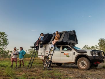 Unterwegs mit dem Warrior von Britz Australien