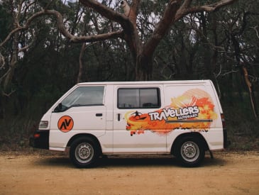 Roadtrip mit dem Budgie Van von Travellers Autobarn Australien