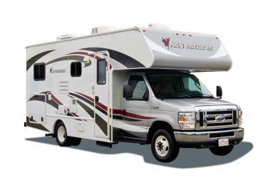 Front und Seitenansicht des C-Medium Wohnmobil von Four Seasons Kanada