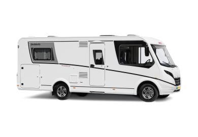 Seitenansicht des Compact Luxury von McRent Schweden