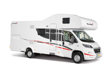 Seitenansicht des EcoLine 6 von Mc Rent Portugal