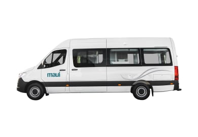 Cutout Ansicht des Ultima Plus von Maui Rentals Neuseeland