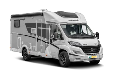 Front und Seitenansicht des Family Standard Automatik von McRent Island
