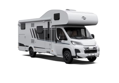 Frontansicht des Large 6 Automatik von Touring Cars