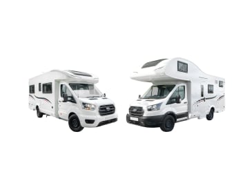 Die beiden Möglichen Modelle des Navigator von Britz Neuseeland