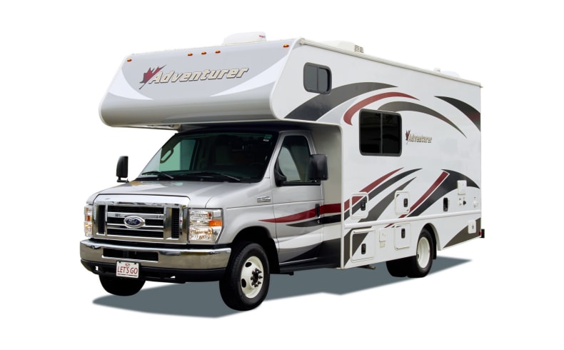 Front und Seitenansicht des C-Medium Wohnmobil von Four Seasons Kanada