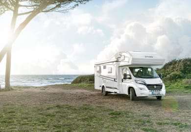 Am Meer mit dem Family First von rent easy Italien