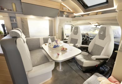 Sitzgruppe im Comfort Standard von McRent Spanien