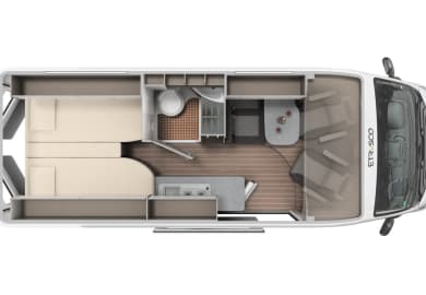 Grundriss des Urban Luxury von McRent Spanien