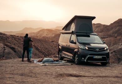 In der Natur mit dem Urban Standard von McRent Spanien