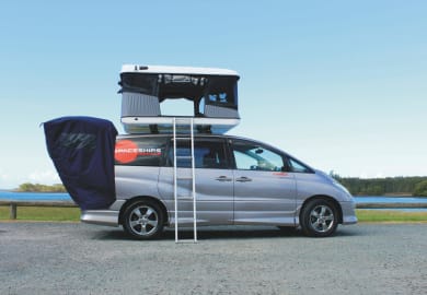 Komplett aufgebauter Beta 4 von Spaceships Australien