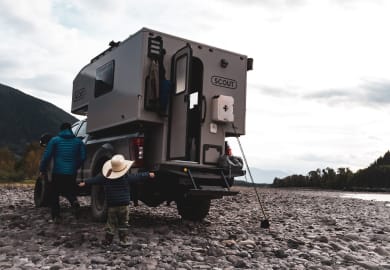 GoNorth Scout Adventure Truck Camper 4×4 Gold