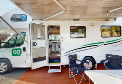 Große Markise beim Henty von GoCheap in Australien