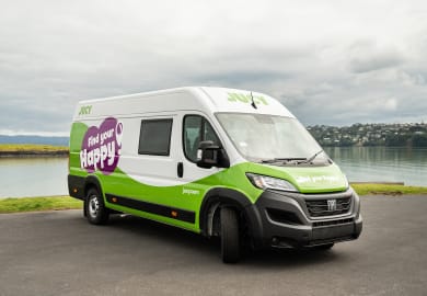 Unterwegs mit den Cruiser von Jucy Neuseeland