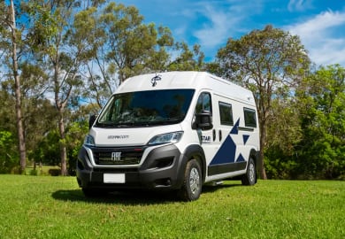 Der Polaris 2 von Vorne von Star RV in Australien