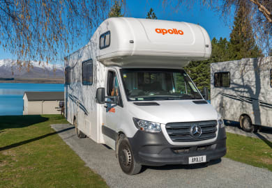 In der Natur mit dem Euro Camper von Apollo Motorhomes Neuseeland