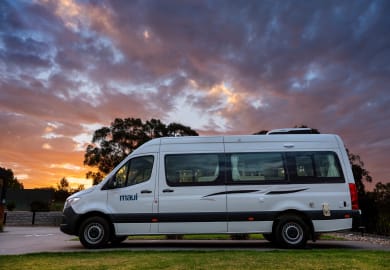 Auszeiten nehmen mit dem Camper Ultima von Maui Australien