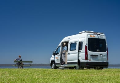 Seitenansicht des Trailblazer von Britz Australien