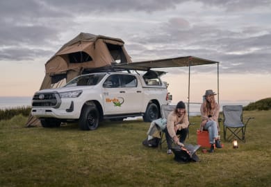 Mit dem Safari Auto 4WD von Britz Australien unterwegs