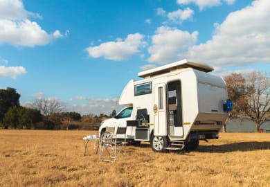 In der Natur mit dem Camper Navi von Britz 4x4 Rentals Afrika