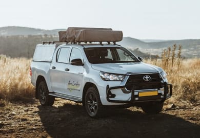 Flexible unterwegs mit dem Toyota Hilux Double Cab 2P J von Asco Afrika