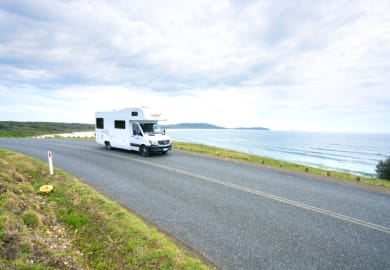 Am Meer mit dem DoubleUp von Mighty Australien