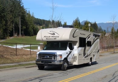 Unterwegs mit dem C-Lage Wohnmobil von Meridian Kanada