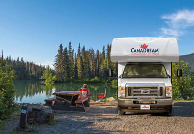 Perfekte Pause mit dem MHL Camper von CanaDream in Kanada