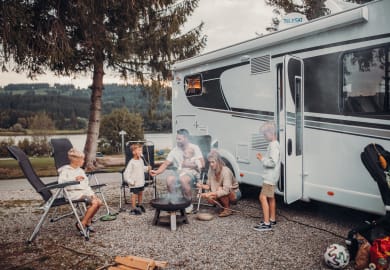 Family-Time am Active First von rent easy Norwegen