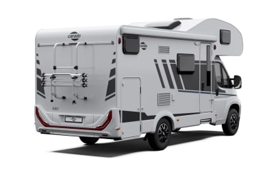 Rückansicht des Family 5 von Touring Cars