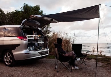Der ausgebaute Dream Sleeper Mini von Spaceships Neuseeland