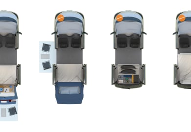 Grundrisse des Beta 2S von Spaceships Australien