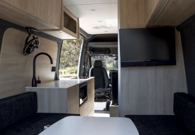 Blick nach vorne in dem Redsands Frontier Australien