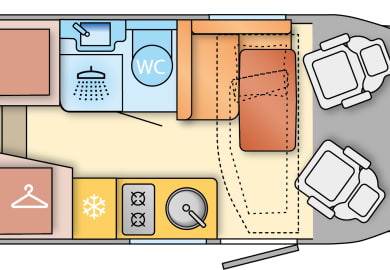 DRM Deutsche Reisemobil Vermietung Slim Cruiser S4