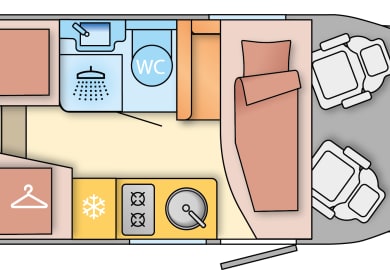 DRM Deutsche Reisemobil Vermietung Slim Cruiser S4