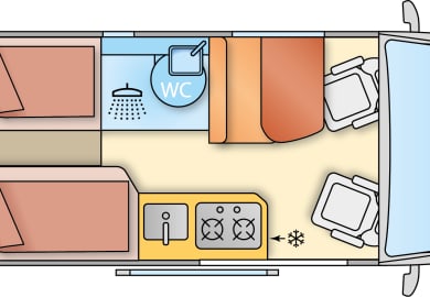 Grundriss vom Compact Star V2L von DRM Deutschland