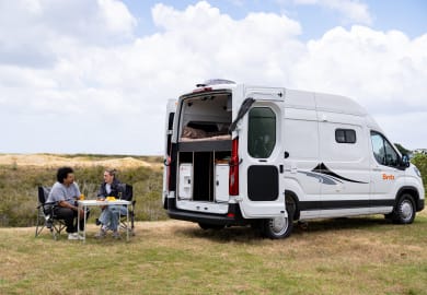 Rasten mit dem Hiptop von Britz Neuseeland