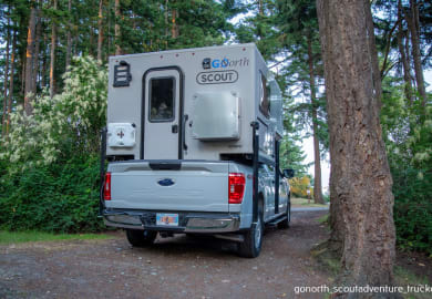 Heck des Scout Adventure Truck 4×4 Silver von GoNorth