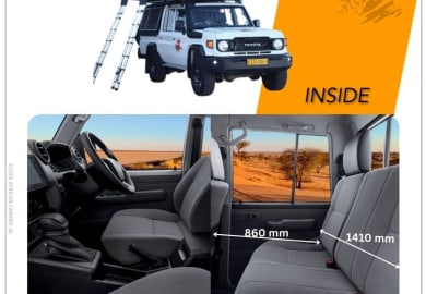 AfriCar Toyota Landcruiser 4x4 ACG 4P