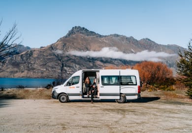 Natur pur vor dem Euro Plus von Apollo Motorhomes Neuseeland