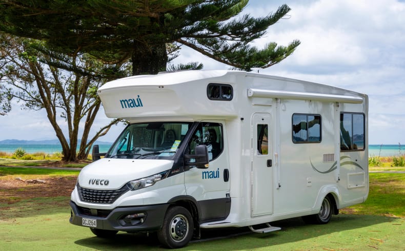 flexibel unterwegs mit dem Beach von Maui Rentals Neuseeland