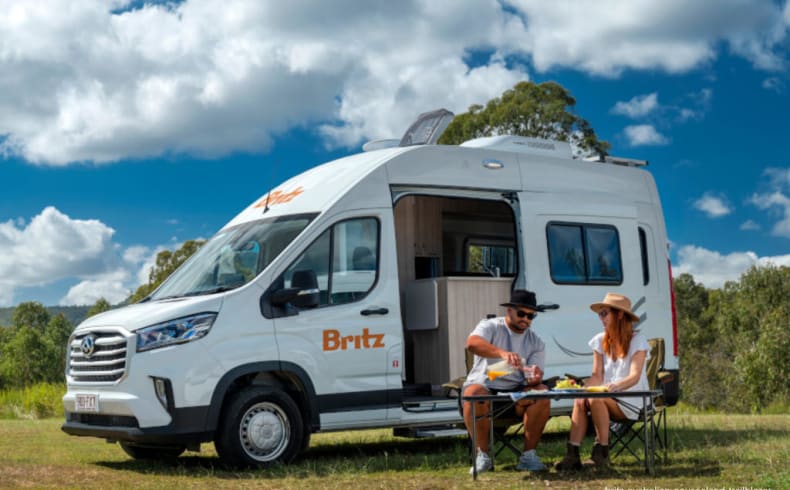 Der Hitop Camper 2024 von Britz Australien