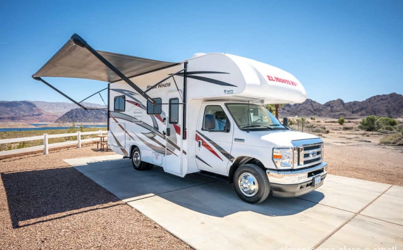 Die praktische Markise des Class C Small [C] 21-23ft von El Monte USA